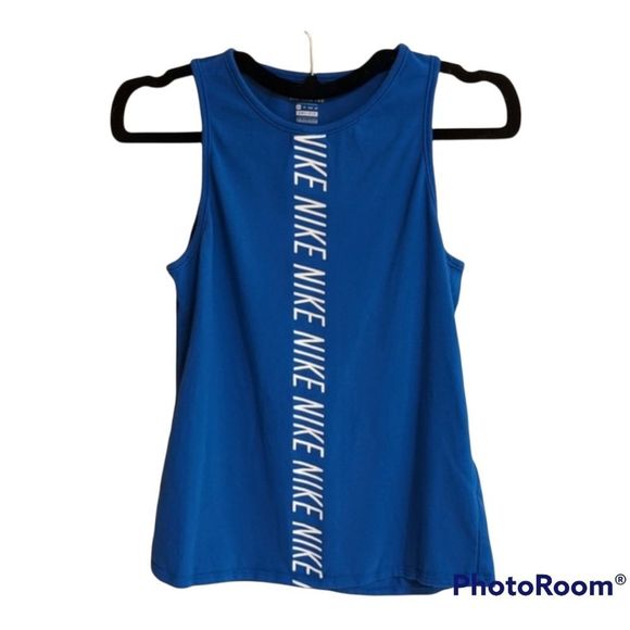Nike Tops - XS Nike Dri-Fit Blue Tank Top